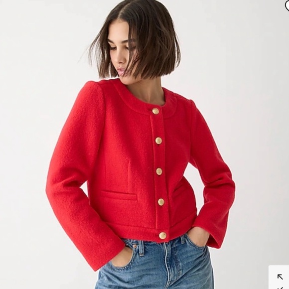 J. Crew Jackets & Coats Nwt Jcrew Louisa Lady Jacket In Italian
